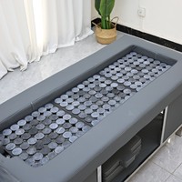 Winplus Équipement de salon de beauté de style spa japonais, lit de massage thaïlandais de luxe pour le spa capillaire, idéal pour les salons de coiffure