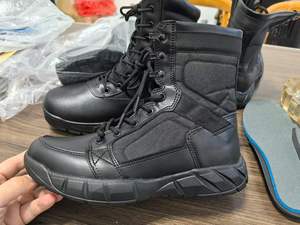HBA0105 Low Price Wholesale khaki <b>black</b> Outdoor Men <b>Boots</b> Custom Leather <b>Boots</b> Men - Product Image 1