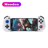 J X5 Mini Wireless Strech Game Controller con Panel de refrigeración BT Stretching Handle Gaming Controller para teléfono Android PC NS