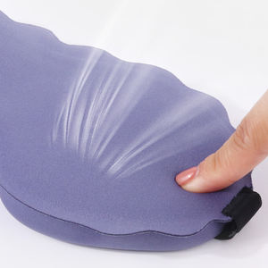 Masque de sommeil en satin personnalisé en gros, double couche, sangle élastique, masque de sommeil doux, masque de sommeil en soie pour voyage - Product Image 5