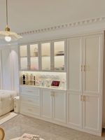 Haute Qualité Quatre Portes En Plastique Pvc Armoire Personnalisation Conception Mdf Meubles Placard Placard Armoire Armoire