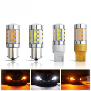 Accessoires automobiles Ampoules LED 1156 1157 T20 T25 4014 105SMD BA15S P21W 7W 12V Clignotants Frein Marche arrière Canbus Garantie 2 ans - Product Image 2