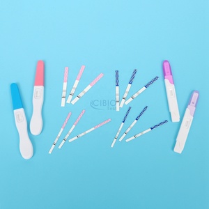 급속 소변 HCG 임신 테스트 스트립 LH 배란 테스트 키트 콤포 팩 - Product Image 5