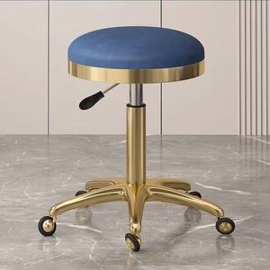 Silla de Barbero Portátil Ajustable en Oferta con Bomba Hidráulica, Asiento de Cuero Sintético, Diseño Moderno para Taller y Hotel - Product Image 3