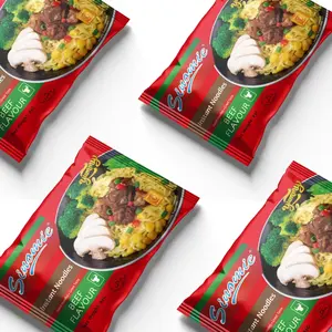 Chinese Factory Wholesale Instant Food Noodle Export Halal Yum Yum Private Label Packing Bag Instant Noodles