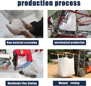 FIBC Bulk Bag Jumbo Bag with Discharge Spout for Powder and Granule Industrial Use - Product Image 3