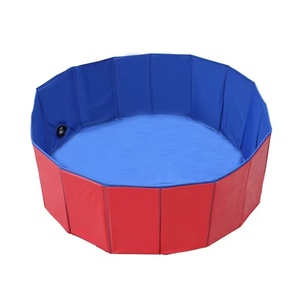 HDF Board PVC Chien Piscine Pliable Chien Pet Bain Piscine Pliable Baignoire <span class=keywords><strong>Pataugeoire</strong></span> Piscine pour Chiens Chats et Enfants - Product Image 5