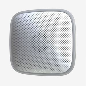Ajax StreetSiren 868Mhz Sirena Inalámbrica para Exteriores Blanca IP54 Alarma Sonora - Product Image 2