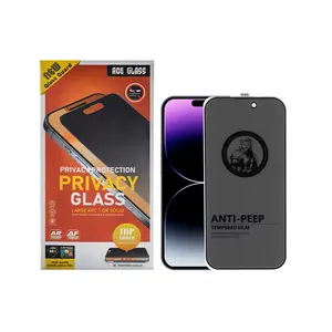 Film de protection d'écran de téléphone anti-peeping en gros d'usine adapté à la série iPhone 11 12 13 14 15