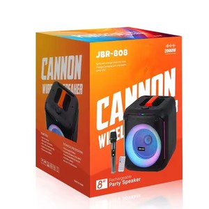 Amplificador de <span class=keywords><strong>Subwoofer</strong></span> Estéreo Ndr 808 de 30W de Potencia Máxima, Altavoz de Karaoke Portátil Recargable <span class=keywords><strong>para</strong></span> Adultos, Máquina de Karaoke <span class=keywords><strong>para</strong></span> el Hogar - Product Image 5