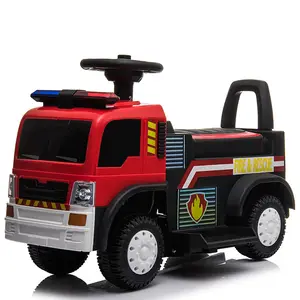 Mobil Mainan Remote Control Anak, Truk Api dengan Kemudi 2 Arah, untuk Anak-anak, Mobil Mainan Baterai Blazer Roda Uniseks Plastik