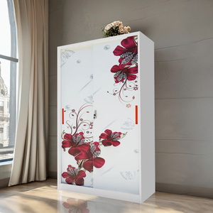 Armario Metálico Moderno de 2 Puertas con Diseño Personalizado para Dormitorio, Sala de Estar, Baño, Taller, Escuela y Hogar - Product Image 1