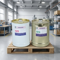 Polyuréthane Patton haute température, résistant à l'eau bouillante, bicomposant, à base de solvant, transparent, flexible, pour emballage sec
