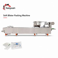 HAOYUAN HY-420 Machine d'emballage sous blister souple automatique à commande facile pour usage médical, ligne de scellage en acier inoxydable