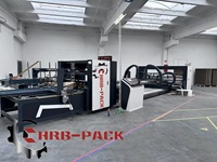 Máquina Automática para Pegar Cajas de Cartón Plegables/Dobladora y Encoladora de Cajas