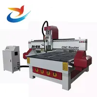 Routeur CNC pour le travail du bois pour petites entreprises, 3 axes, ATC, table à vide, contrôle NC Studio & Syntec, broche simple, 1200x1200x200mm