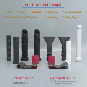 Chất Lượng Cao Tùy Chỉnh Đầy Màu Sắc Linh Hoạt Silicone Cao Su Mềm Xử Lý Grip - Product Image 4