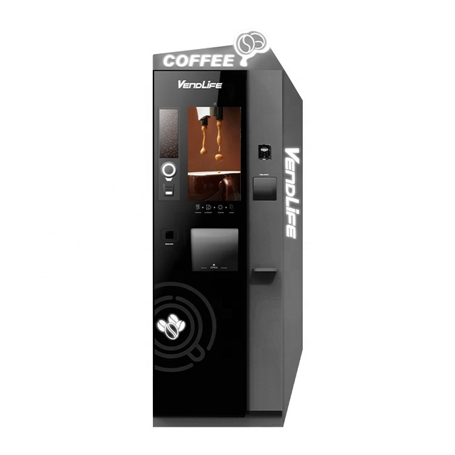 Commercial Bubble Milk Tea Vending Machine Hot and Cold Multi-flavor Milk Tea Vendlfie Vending Machine