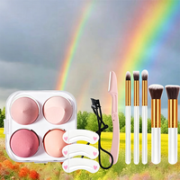 Ensemble de cosmétiques pour le visage en gros, crème anti-cernes de luxe de haute qualité, kit de maquillage haut de gamme