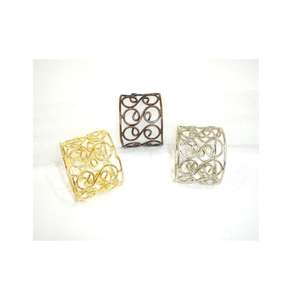 Hot Sale Stainless Steel Semi Round Metal Napkin <b>Ring</b> Nickel Plated High Quality Kitchen Usage for Table Decoration gifting use - Product Image 2