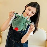 Jouets en peluche araignée mignonne-Poupées araignée en peluche douce pour décoration et cadeaux Jouets en peluche