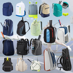 Sac <span class=keywords><strong>de</strong></span> raquette <span class=keywords><strong>de</strong></span> tennis personnalisé <span class=keywords><strong>de</strong></span> grande capacité, sac à bandoulière vintage, résistant à l'eau, imperméable, sac <span class=keywords><strong>de</strong></span> raquette <span class=keywords><strong>de</strong></span> badminton - Product Image 6