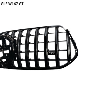 Grille de pare-chocs avant de remplacement à <span class=keywords><strong>prix</strong></span> usine Grille avant noire brillante en ABS chromé pour <span class=keywords><strong>Mercedes</strong></span> Benz <span class=keywords><strong>GLE</strong></span> W167 <span class=keywords><strong>GLE</strong></span> <span class=keywords><strong>53</strong></span> <span class=keywords><strong>GLE</strong></span> 63 - Product Image 6