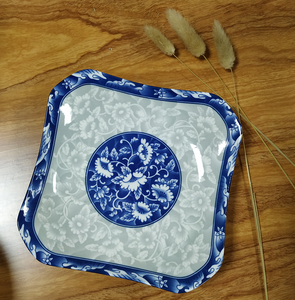 Chaozhou-platos de <span class=keywords><strong>porcelana</strong></span> blanca y azul, juego de platos de <span class=keywords><strong>porcelana</strong></span> personalizados, venta al por mayor de fábrica - Product Image 6