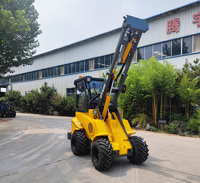 Gratis pengiriman Mini Front End Loader DY840 Mini Wheel is Wheel Loader dengan berbagai lampiran