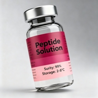 Étiquettes personnalisées de peptides de haute qualité en gros, autocollants adhésifs adaptés aux flacons de peptides de 3 ml et 10 ml
