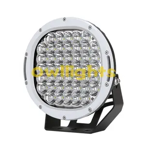 LED 225w Spotlight 12v 24v 32v dc, Lens Cover 9inch 10inch LED Driving Lights Hunting Spotlight, IP68 LED Diving Light 225watts