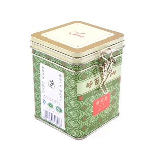 Scatola <span class=keywords><strong>di</strong></span> <span class=keywords><strong>Latta</strong></span> Quadrata Personalizzata <span class=keywords><strong>per</strong></span> Tè, Ermetica, in Metallo <span class=keywords><strong>per</strong></span> Alimenti, con Chiusura, Materiali Riciclati, Finitura Lucida <span class=keywords><strong>per</strong></span> Confezionamento Bevande - Product Image 1