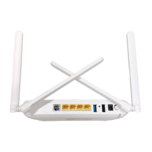 MODEM GPON <span class=keywords><strong>ROUTER</strong></span> EN8245X6 Original Nuevo de Fábrica 10Gbps ONU 4 Antenas WiFi6 de Doble Banda + 4GE + 1TEL U2000 MESH Networking Ont - Product Image 2