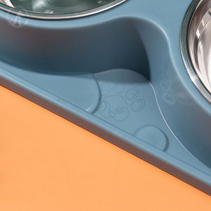 <strong>Luxury</strong> <strong>Pet</strong> <strong>Bowls</strong> No Spill Stainless Steel PP Double <strong>Pet</strong> Cat <strong>Dog</strong> Food Water <strong>Bowl</strong> - Product Image 4