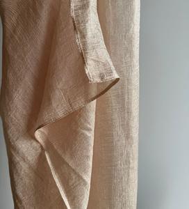 2024 liso Color sólido seda borde ligero brillo liso plisado gasa Hijab pañuelo para la cabeza chal bufandas - Product Image 2