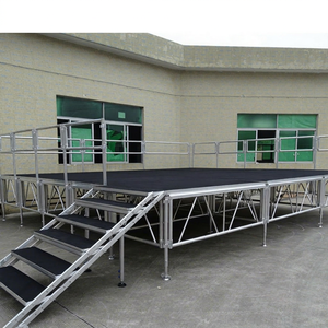 เวทีพกพาสำหรับงานอีเว้นท์ เวทีเคลื่อนที่สำหรับคอนเสิร์ตกลางแจ้ง เวทีอลูมิเนียมสำหรับโบสถ์ แท่นเวทีแบบเคลื่อนย้ายได้ - Product Image 1