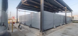 Barrière <span class=keywords><strong>anti</strong></span>-<span class=keywords><strong>bruit</strong></span> routière extérieure, barrière acoustique, matériau en tôle galvanisée, utilisation extérieure à l'hôpital, réduction du <span class=keywords><strong>bruit</strong></span> de 85% - Product Image 5
