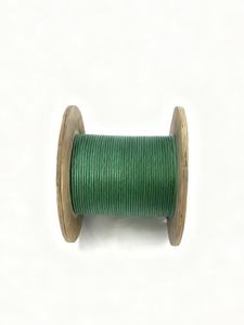 Câble métallique 1x19 2 mm résistant aux intempéries et à la corrosion, recouvert de plastique, avec service de cintrage pour usage marin et extérieur - Product Image 2