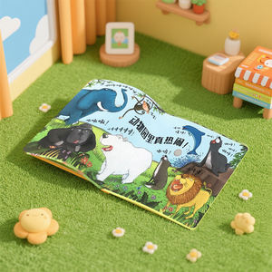 Libros móviles interactivos personalizables para el aprendizaje temprano del inglés, libros educativos para niños con audio - Product Image 3