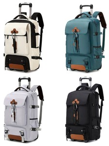 Mochila <span class=keywords><strong>de</strong></span> Senderismo <span class=keywords><strong>de</strong></span> Gran Capacidad, Bolsa <span class=keywords><strong>de</strong></span> <span class=keywords><strong>Viaje</strong></span> Deportiva para Exteriores, Impermeable, Multifuncional, Unisex, <span class=keywords><strong>con</strong></span> <span class=keywords><strong>Ruedas</strong></span> - Product Image 5
