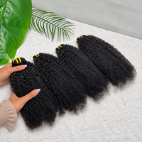 Lot de Cheveux Humains Bouclés Afro Crépus 4C en Gros – Fournisseurs de Bundles Afro Crépus 4C – Extensions de Cheveux Humains Afro Crépus 4C en Vrac, Cheveux Vierges Bruts