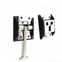 GL-16511 Support de porte en acier robuste en forme de T, neuf, pour modèles de camions, type de fixation de porte
