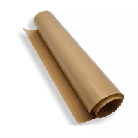 Presse à chaud 80X100 personnalisée en gros pièces de rechange tissu PTFE feuille de tissu enduit de fibre de verre pour plaque de transfert à chaud