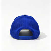 Topi Gorras Barbas 5-Panel Katun Twill dengan Logo Bordir Kustom, Desain Snapback Berpinggiran Melengkung untuk Penggunaan Luar Ruangan