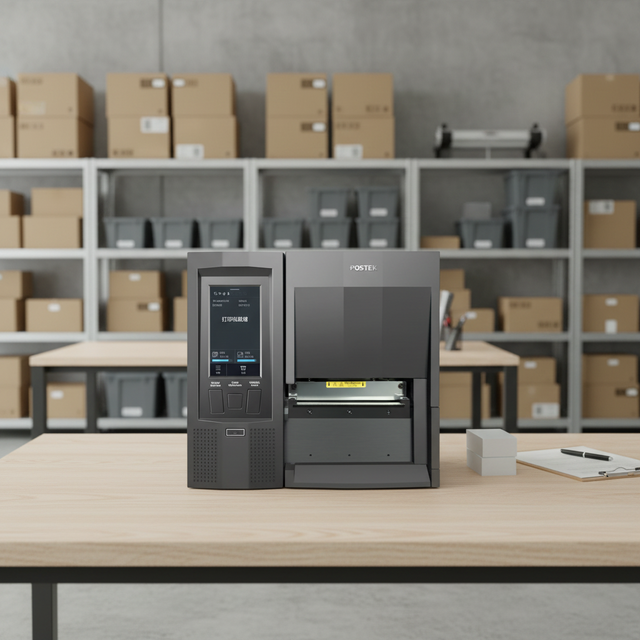 RFID Label Printer Supports Printing Anti-Metal Tags for Asset Management ISO 18000-6C Protocol 0-3m Reading Distance Smart Card