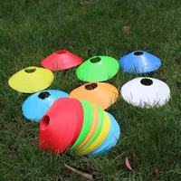 ZJFIT Cône d'agilité de football Modèle 001 en PE pour usage extérieur, logo personnalisable, léger (20g), entraînement de vitesse, échantillon en 3-7 jours, MOQ