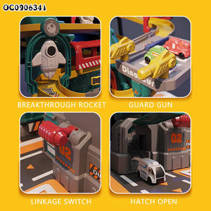 42 pièces de jouets de <span class=keywords><strong>garage</strong></span> de stationnement électrique pour enfants <span class=keywords><strong>avec</strong></span> lumière et musique - Product Image 6