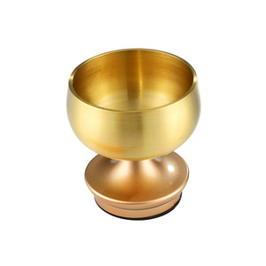 Tazón de suministros para templo <span class=keywords><strong>budista</strong></span> de 2,6 pulgadas-10 pulgadas, cobre, latón, borde de cuerpo desnudo, meditación, sonido, curación, cuenco de canto tibetano - Product Image 5