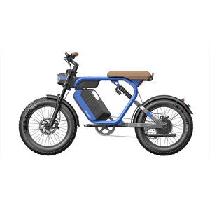 HEZZO K5 E-bike 1000W <b>Motor</b> 80-100KM Range Waterproof App <b>Control</b> 20Inch Aluminum Alloy 25km/h Lithium Battery Front - Product Image 1