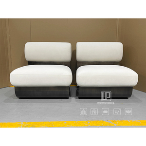 Foshan Factory Wholesale Price Bar <b>Stool</b> & <b>Ottomans</b> High Quality Black Base White Leather Low Square <b>Stool</b> Square <b>Stool</b> - Product Image 3
